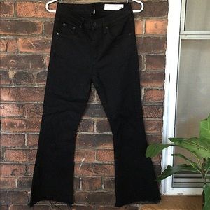 Rag and Bone cropped flare jeans, size 27